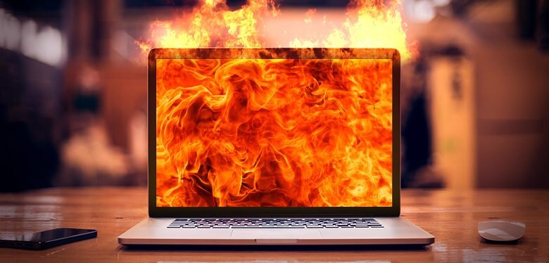  علت داغ شدن لپ تاپ چیست؟